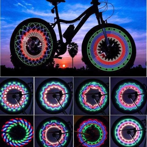 Image of Super Luz Led Spoke Light Para Bicicleta